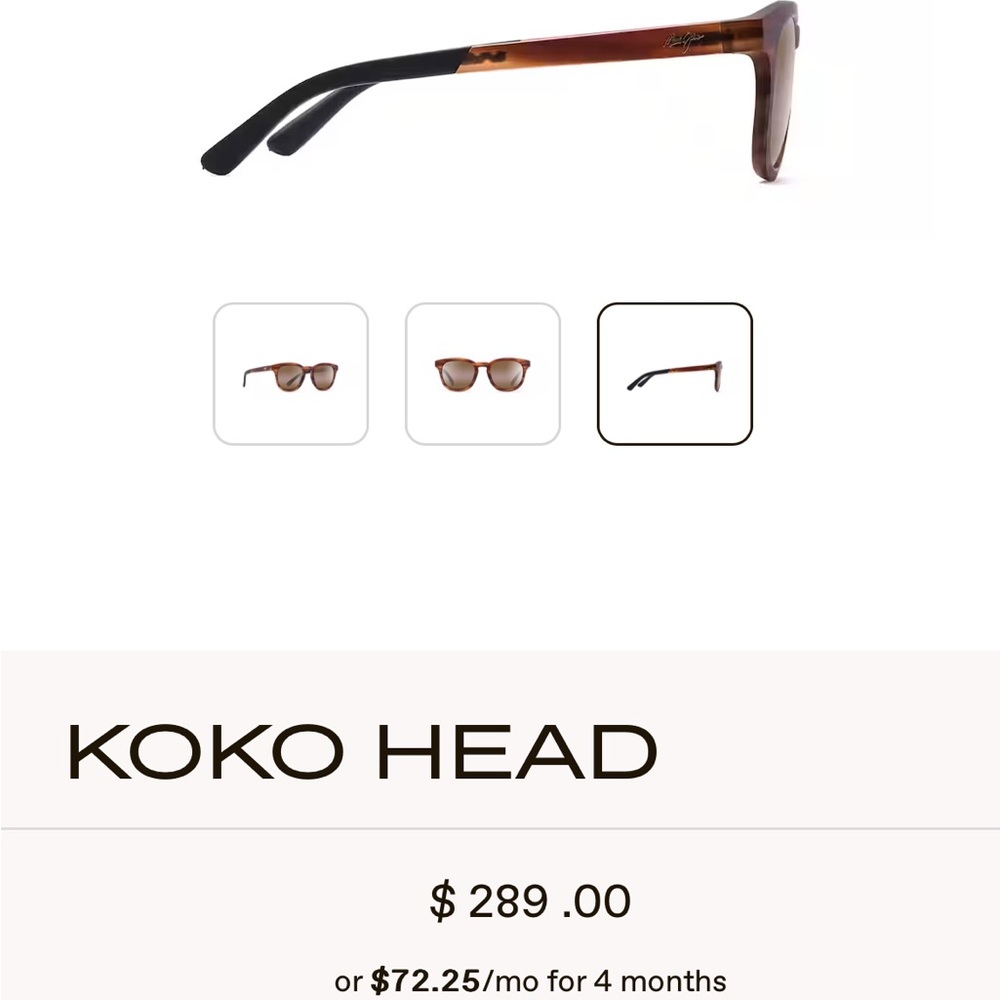 Maui Jim Koko Head Brown Sunglasses - Picture 3 of 7
